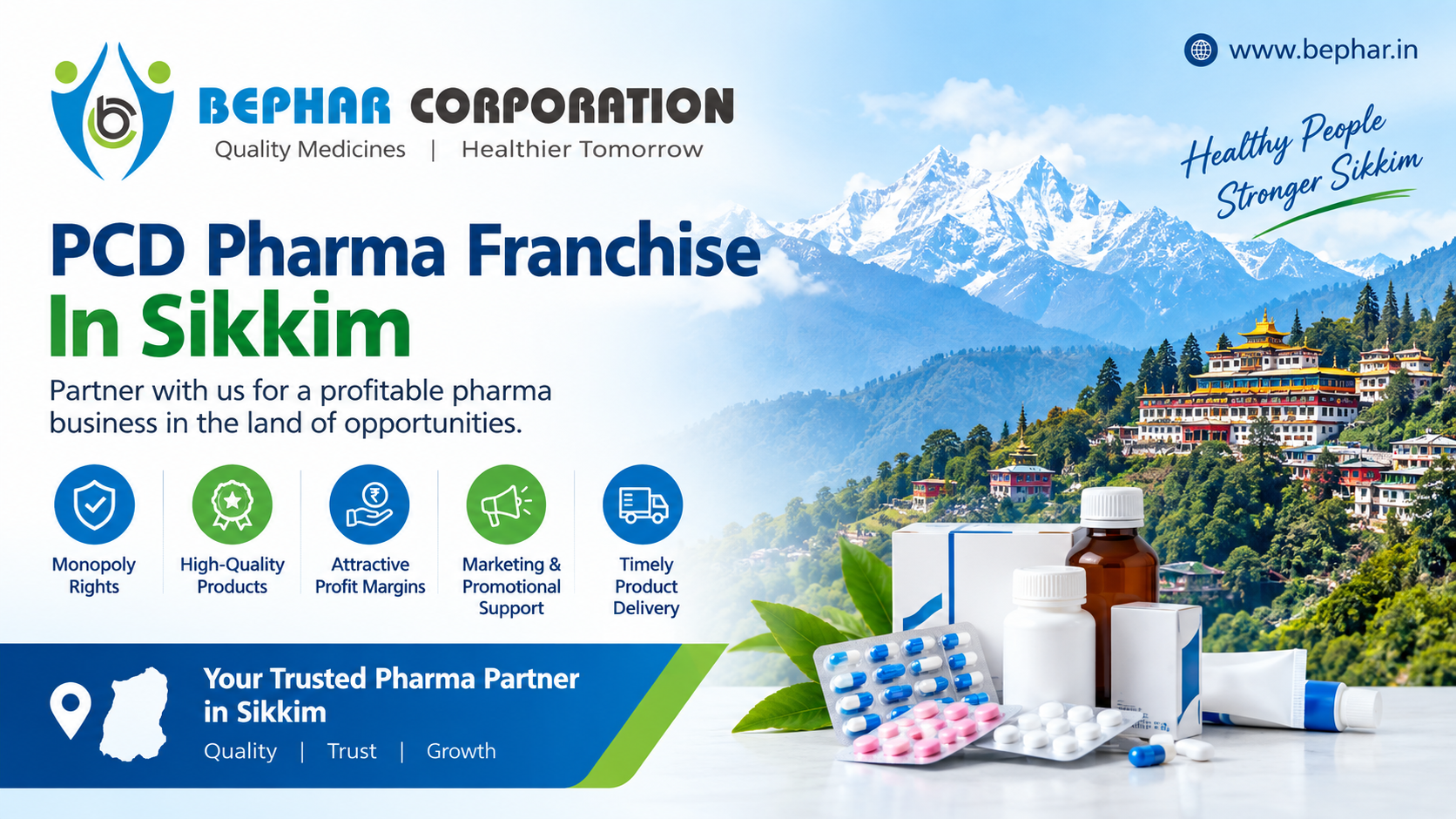   PCD Pharma Franchise In Sikkim